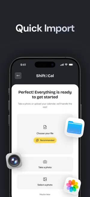 Shift to Calendar: AI Planner screenshot 3