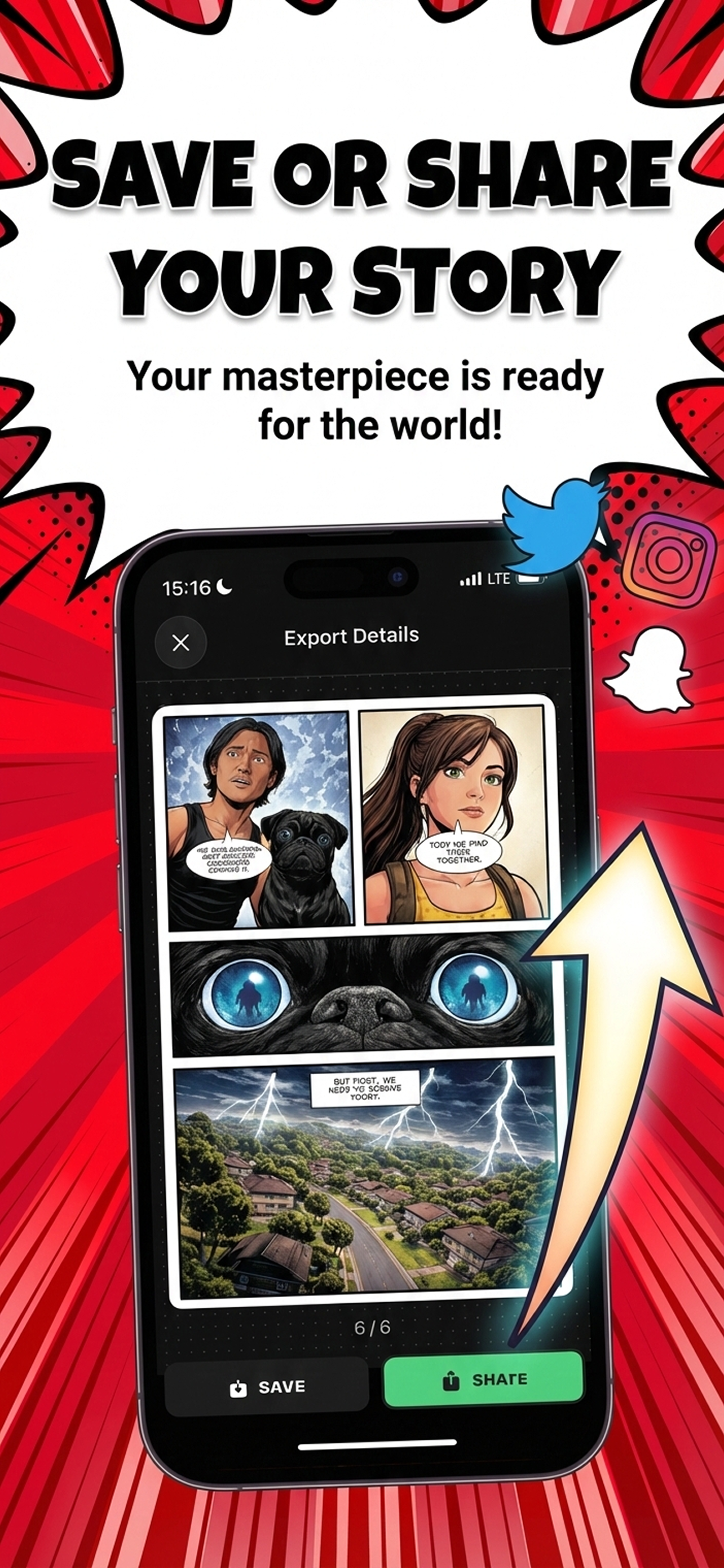 INKY: AI Manga, Comic & Anime