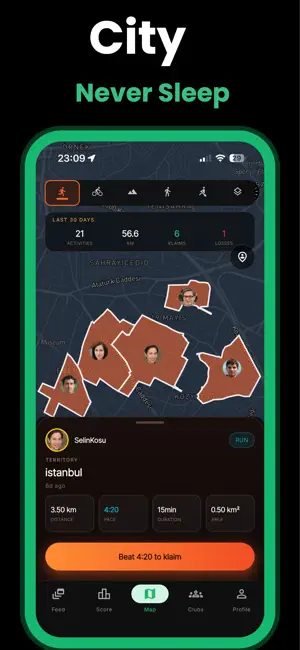 Klaimed: Territory Map Game screenshot 4