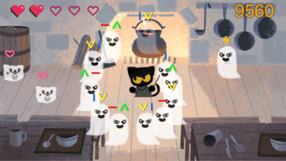 Doodle Halloween - Ghost Game Screenshot