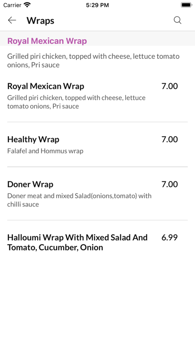 Kadri'S Royal Grill Screenshot