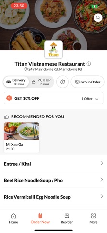 Titan Vietnamese Restaurant screenshot