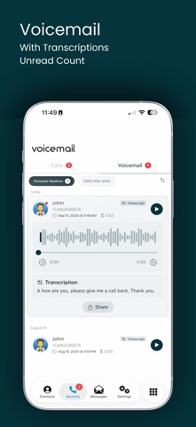 Mango - Twilio Calls, SMS, RCS Screenshot 7 of 9