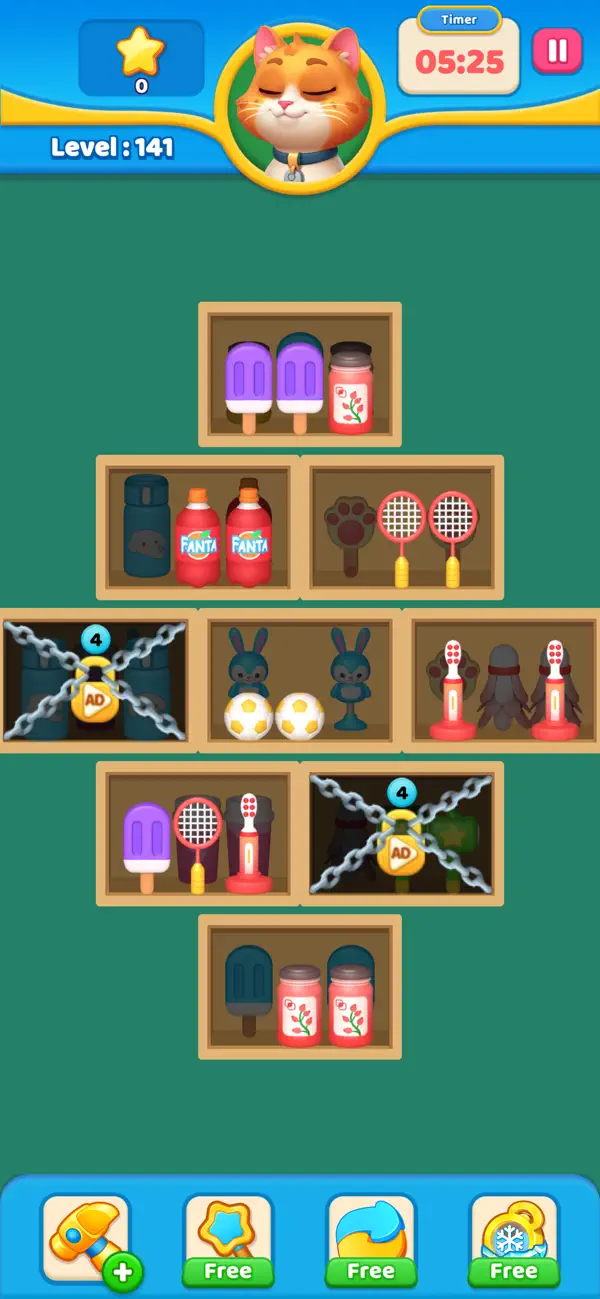 #3. Goods Sorting: Match 3 Games (iOS) 来自: Nisarg Kapadiya