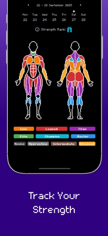 RPGFitness: Workout Tracker screenshot
