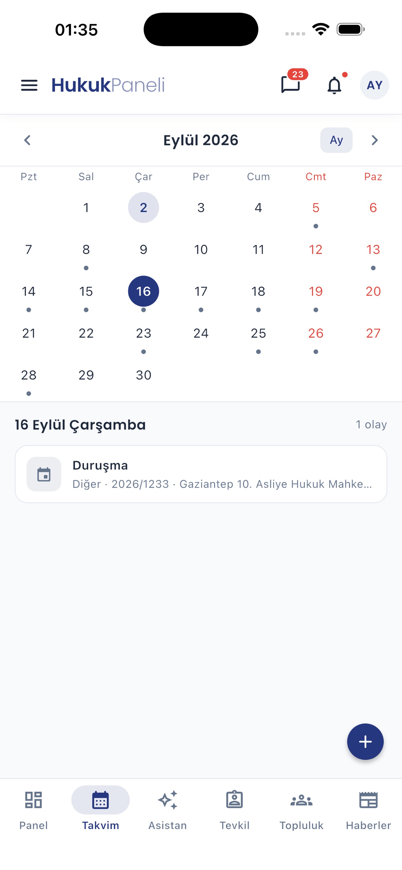 Screenshot 7 of Hukuk Plus