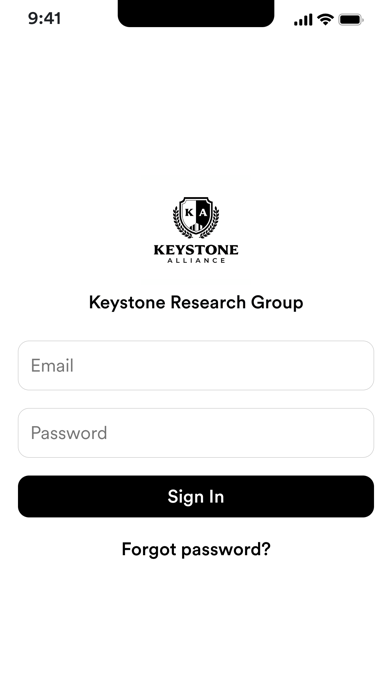 Keystone Research Group Screenshot