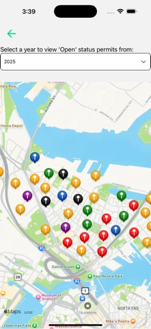 Boston Building Permits Screenshot 2 of 3