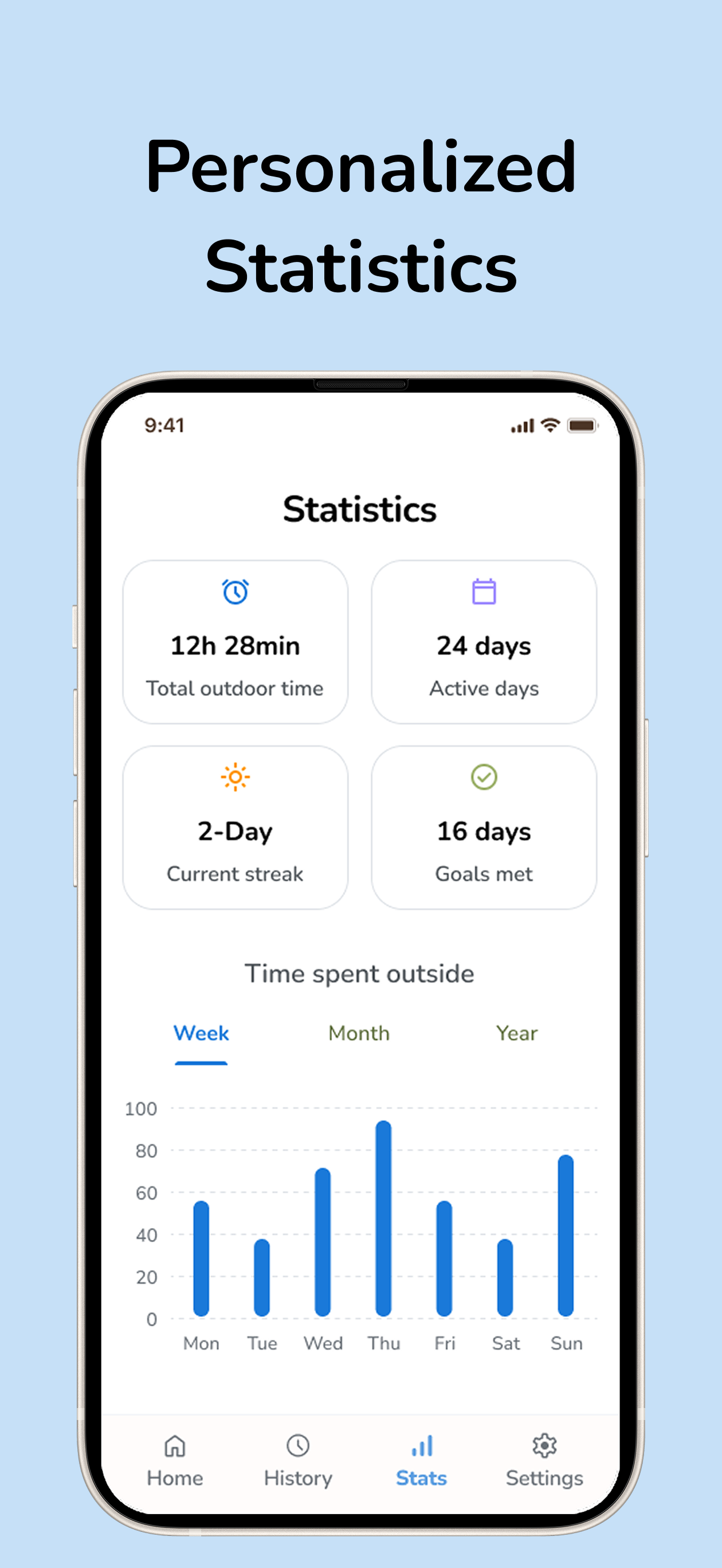 Sunya - Outdoor Time Tracker screenshot 7