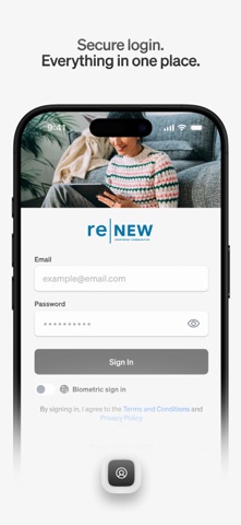 ReNew Resident iPhone screenshot