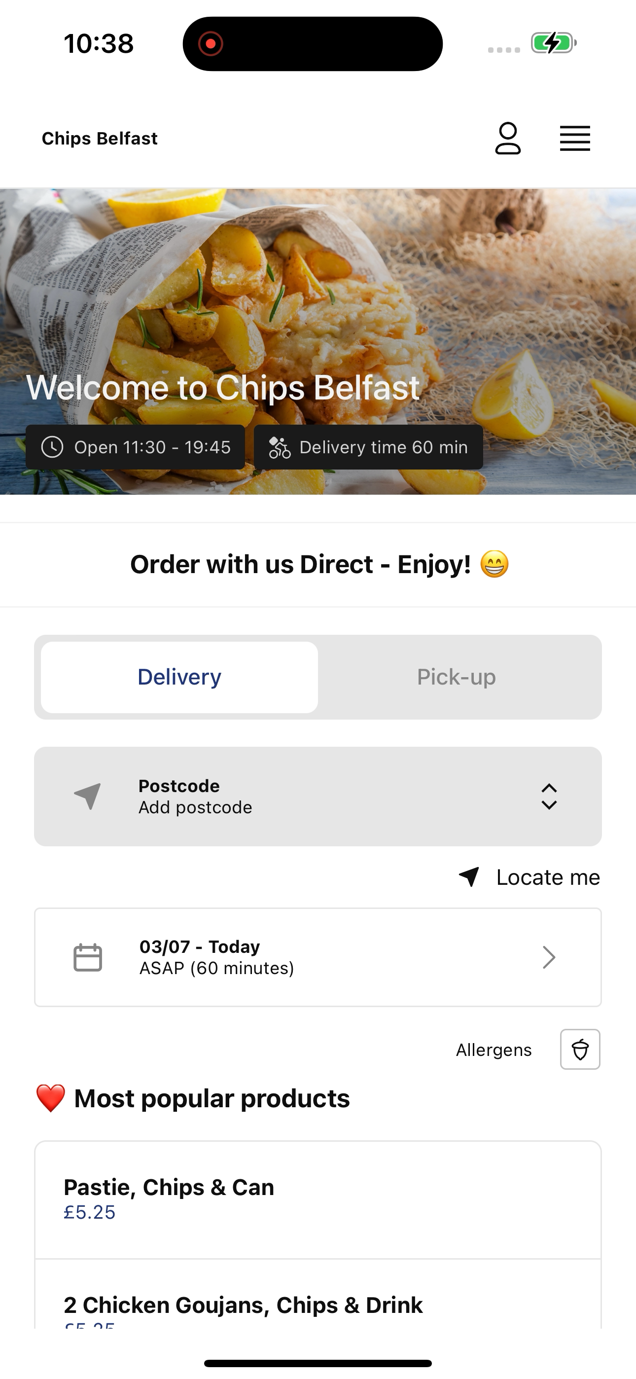 Chips Belfast screenshot 6