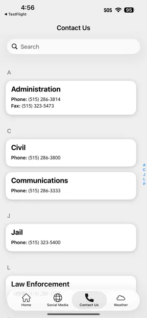 Polk County Sheriff's IA screenshot 2