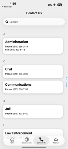 Polk County Sheriff's IA Screenshot 2 of 3
