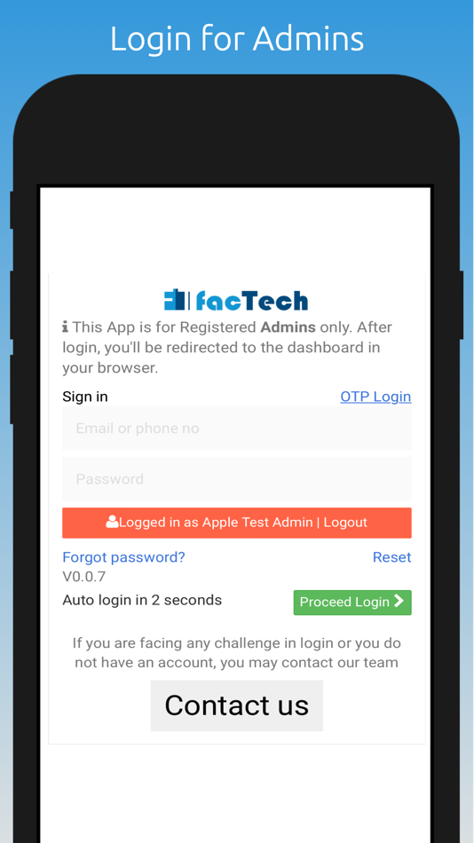 #3. FacTech Admin (iOS) 由: sumasamu it services