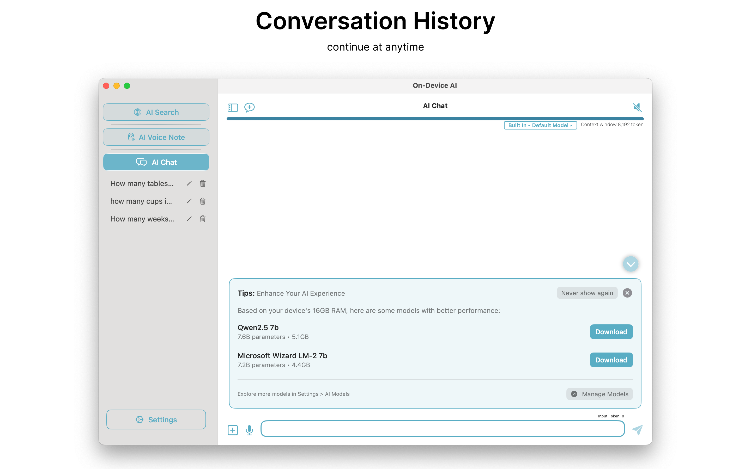 On-Device AI: Private Agent
