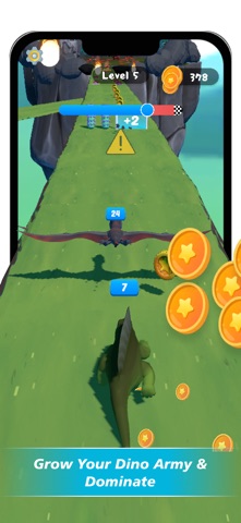 Dino Clash: Escape Run Screenshot 6 of 8