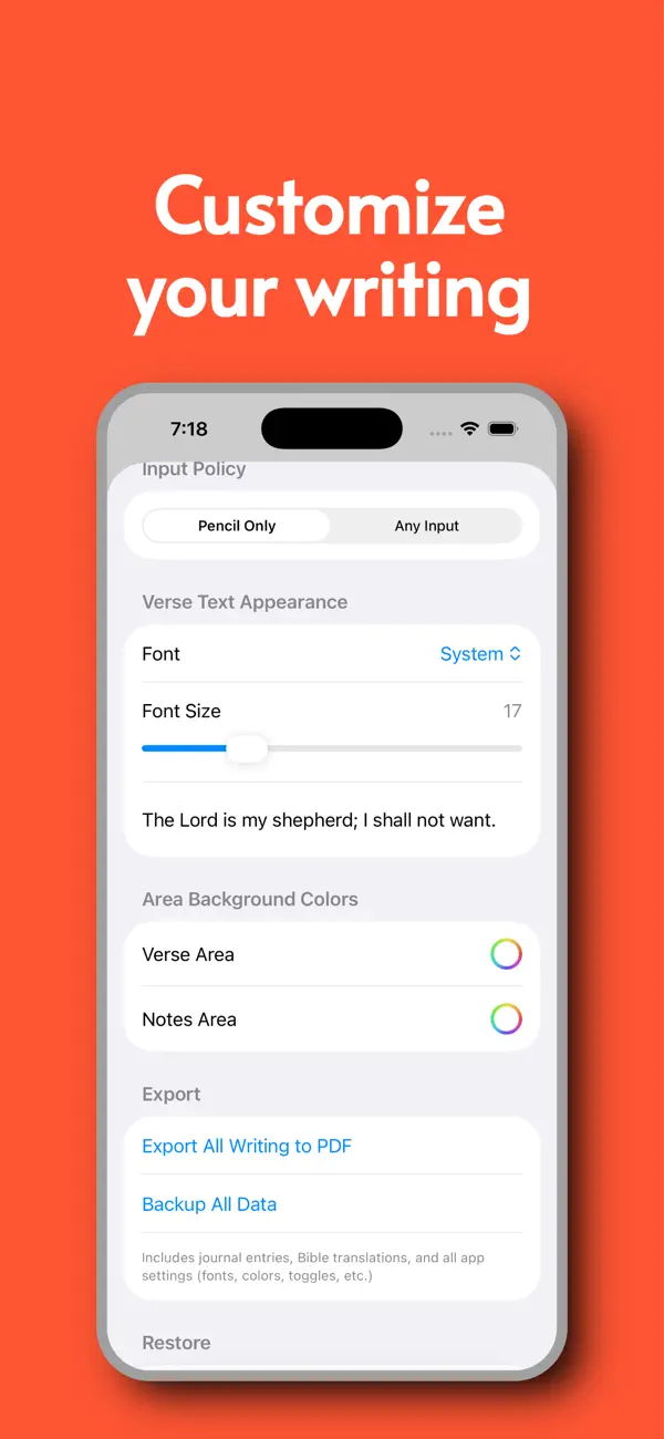 #4. ScriptureWriter (iOS) Ved: www.GraceSelah.com