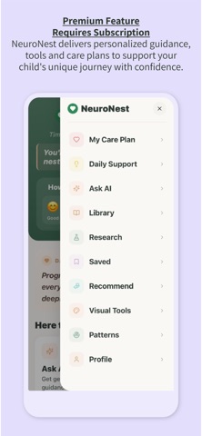 NeuroNest Parent Support Screenshot 3 of 8
