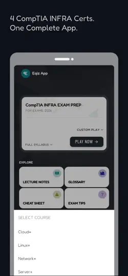 CompTIA Infra Prep: With AI iPhone Screenshot 2
