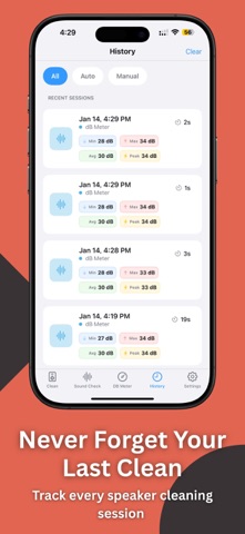 Speaker Cleaner ‒ Clear Wave iPhone screenshot 6