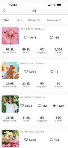PREVIEW: Planner for Instagram iPhone screenshot