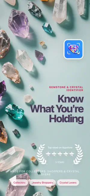 Gemstone & Crystal Identifier screenshot 1