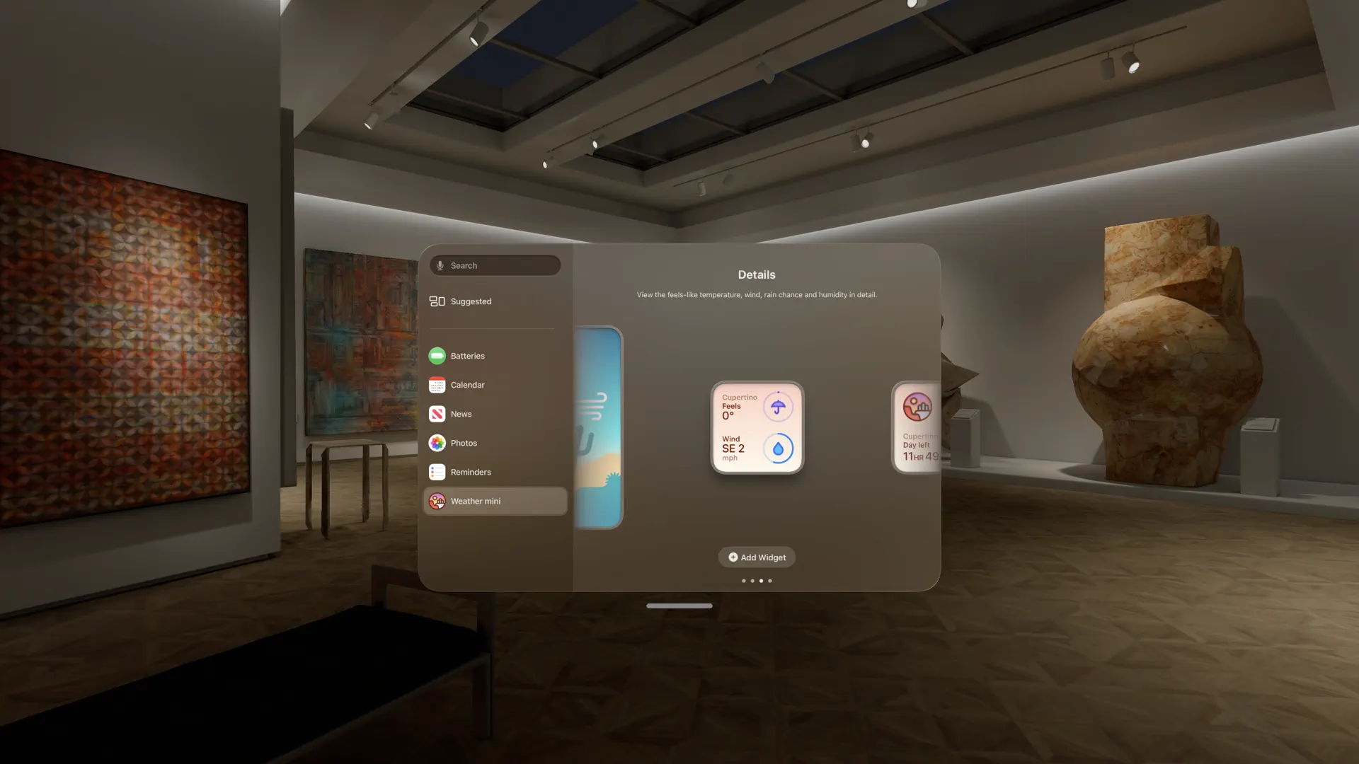 Weather mini screenshot 8