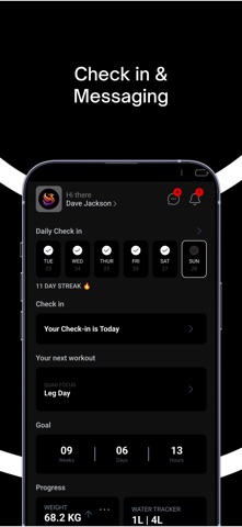 RiseUp Coaching iPhone screenshot