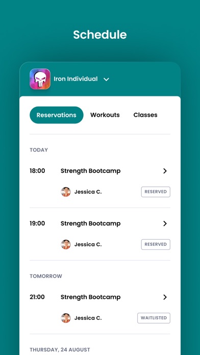 Iron Family Fitness Screenshot