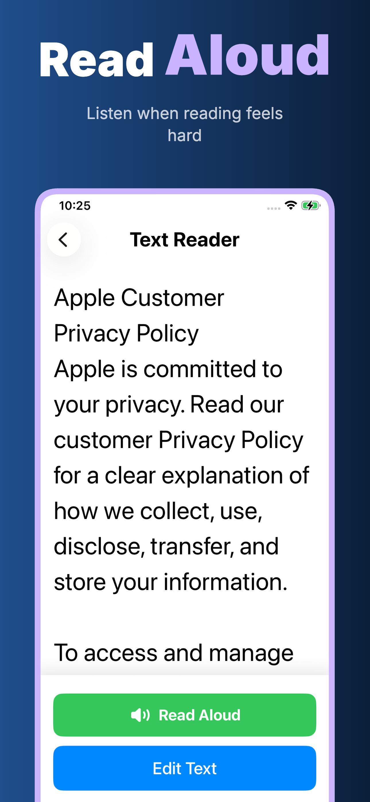 Magnifier Reader: Big Text screenshot 3
