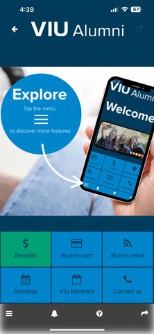 VIU Alumni screenshot