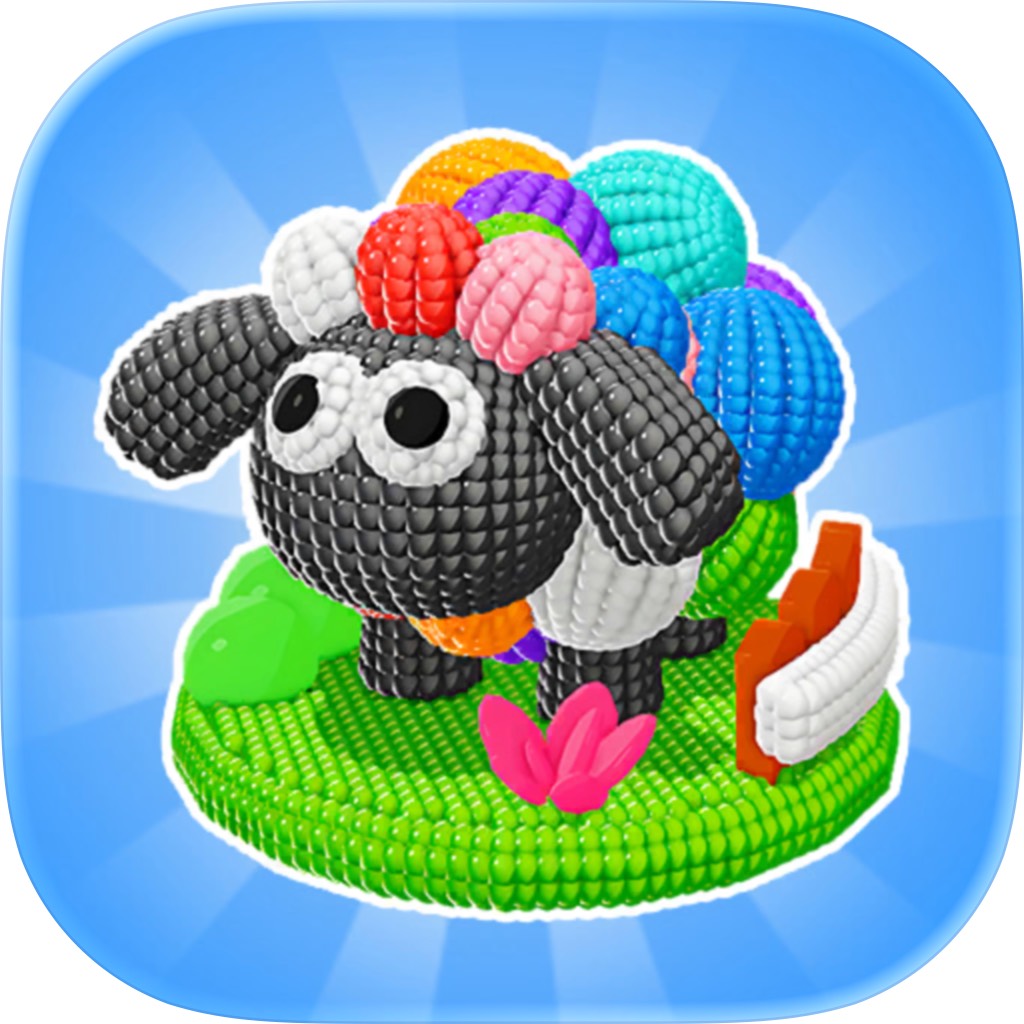 Apple App Store cover for Particle Pop 3D