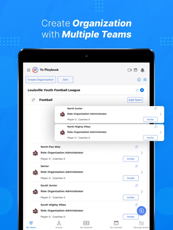 Yo Playbook - Sports Team App iPad screenshot 3 - Sports app