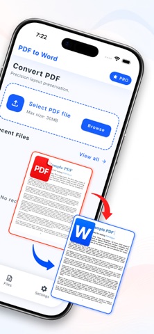 PDF to Word Converter. Screenshot 2 of 6