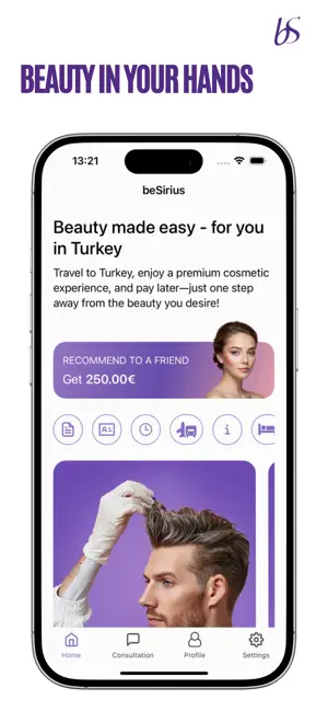 beSirius screenshot 1