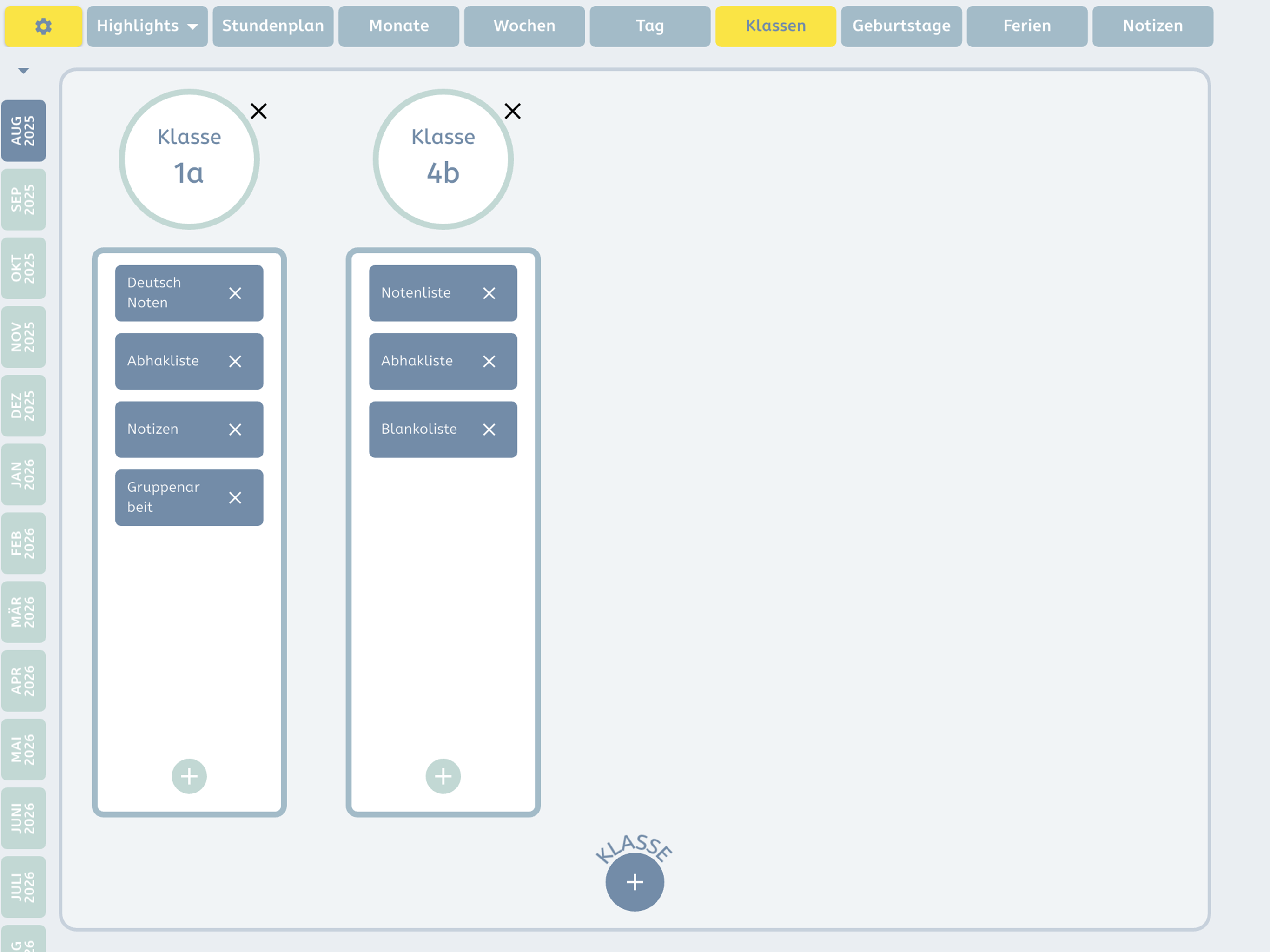 Meine Lehrerplaner-App screenshot 5