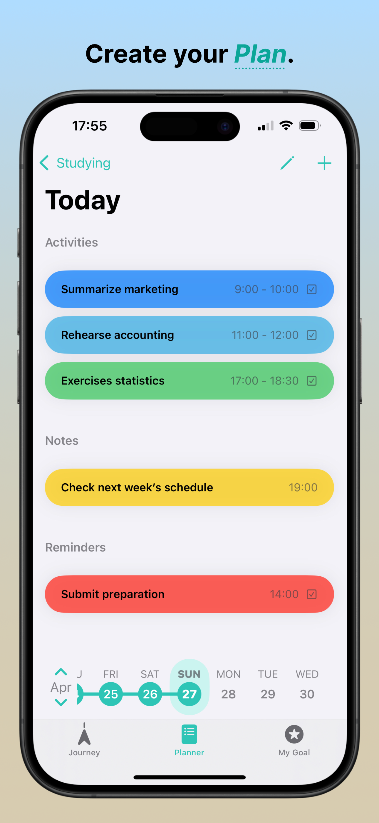 GoalPilot – Dreams screenshot 3