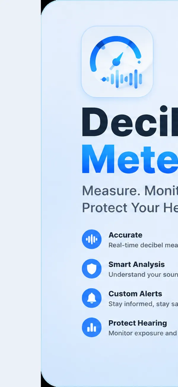 Screenshot #1 pour Decibel Meter - Analyzer Pro
