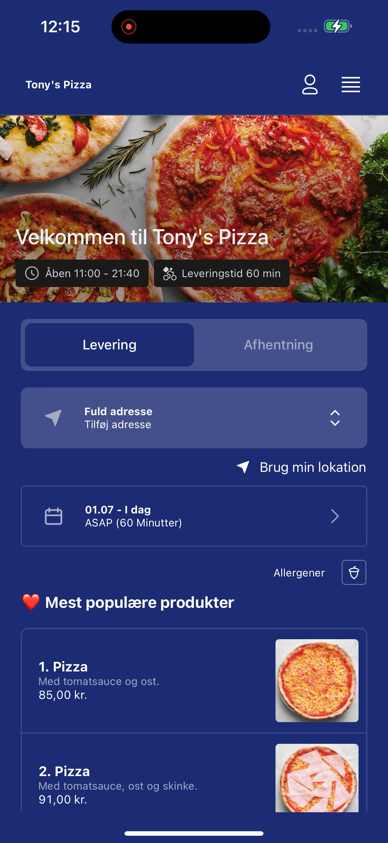 Tony's Pizza screenshot 4