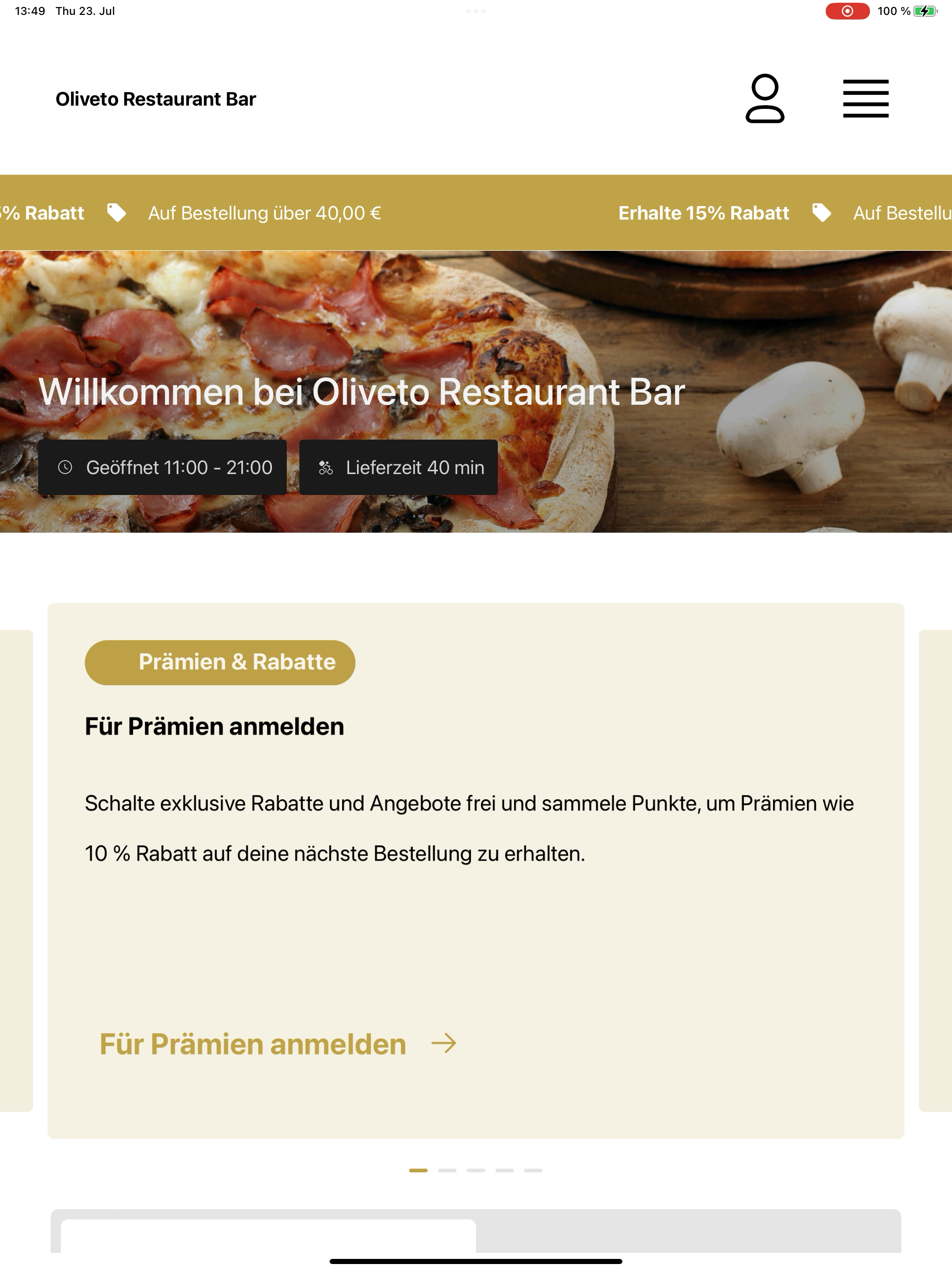 Oliveto Restaurant Bar screenshot 5