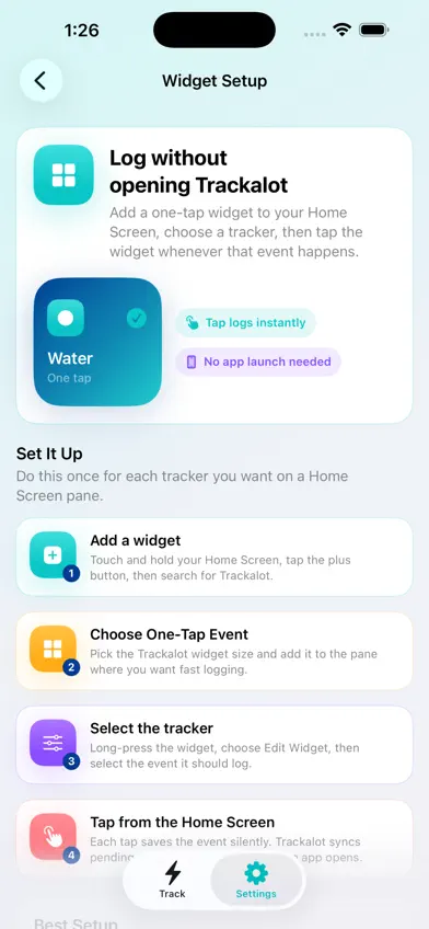 Trackalot screenshot 1
