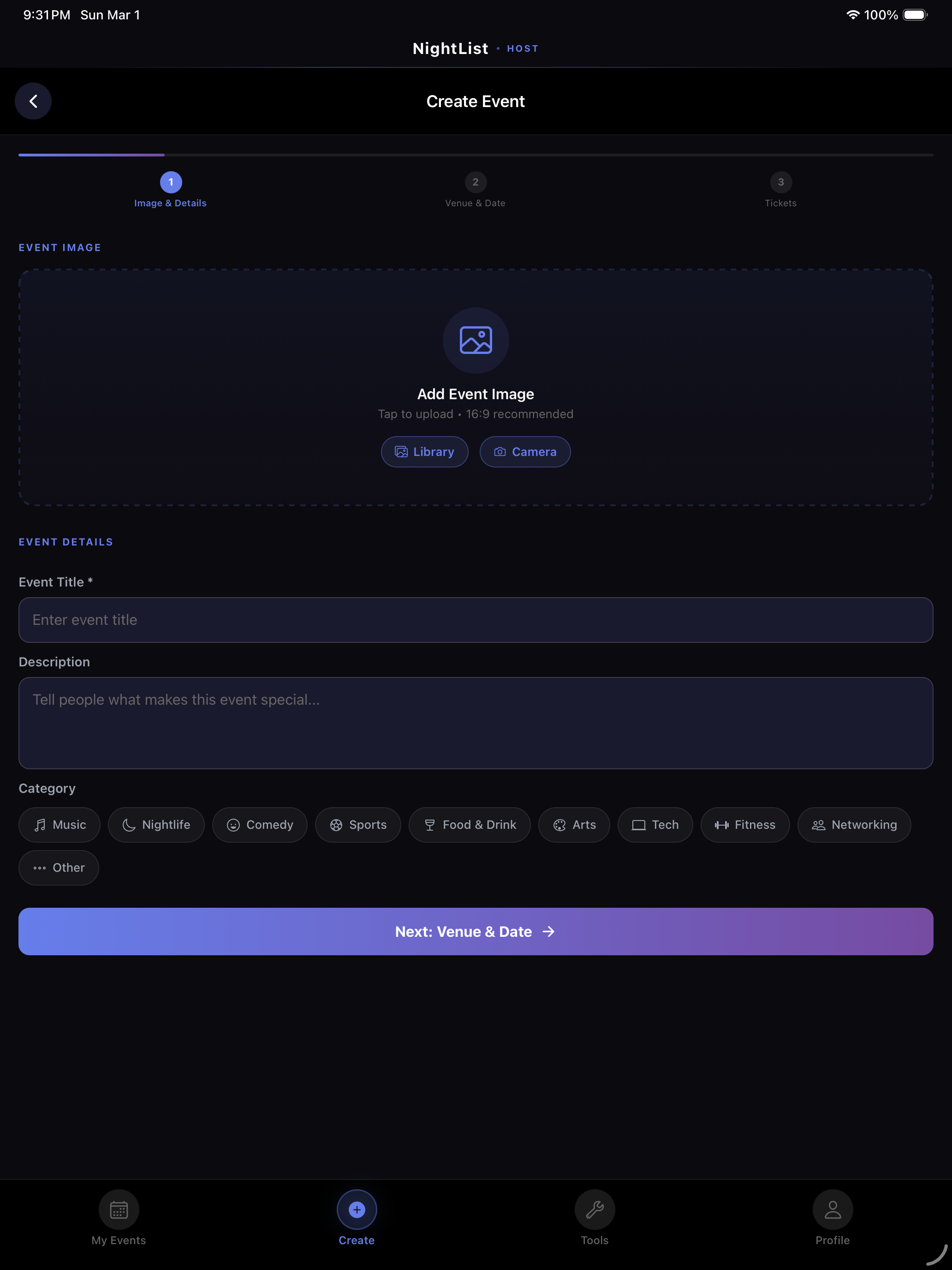 NightList - Events & Tickets screenshot 12