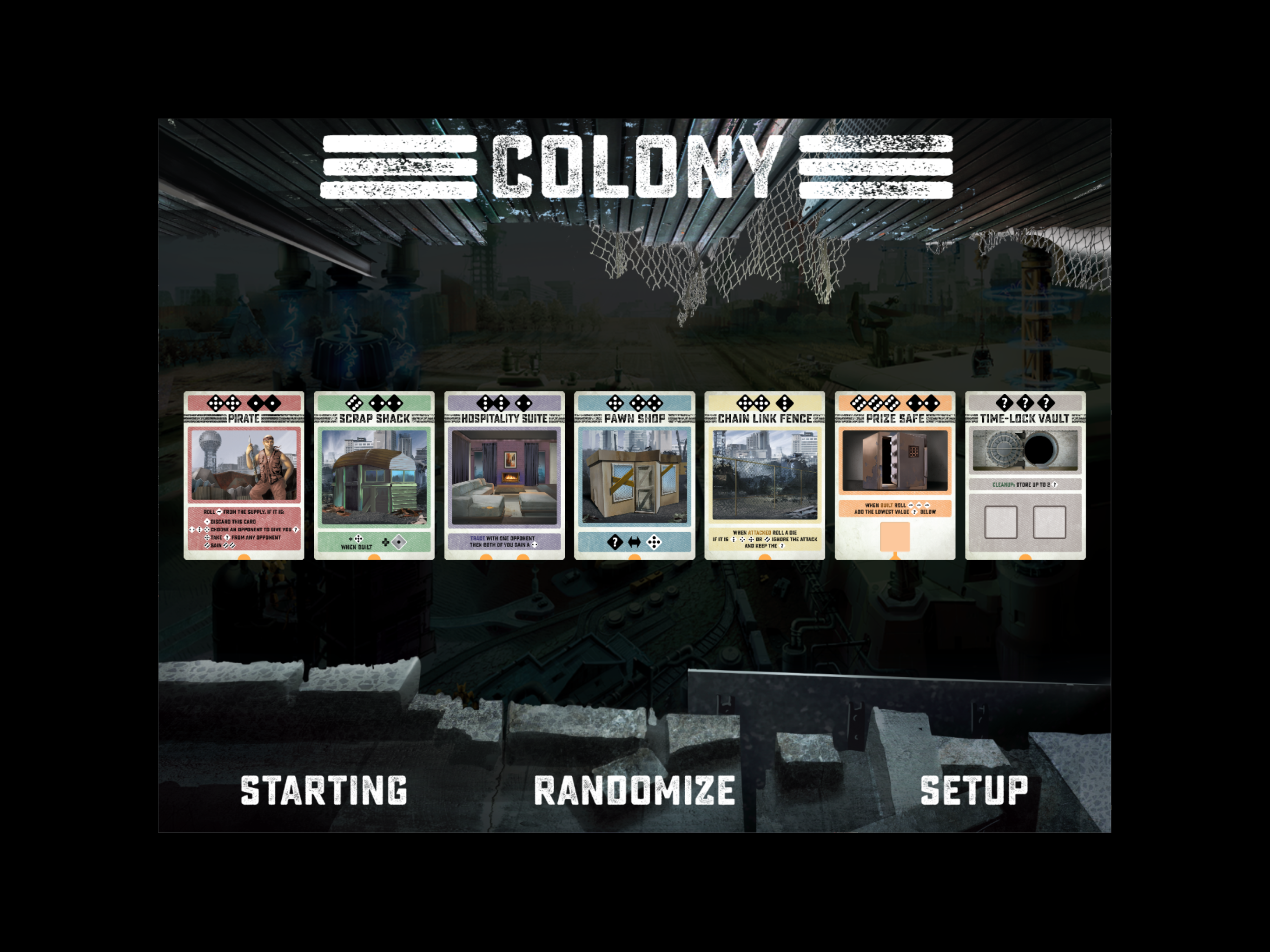 Colony Setup