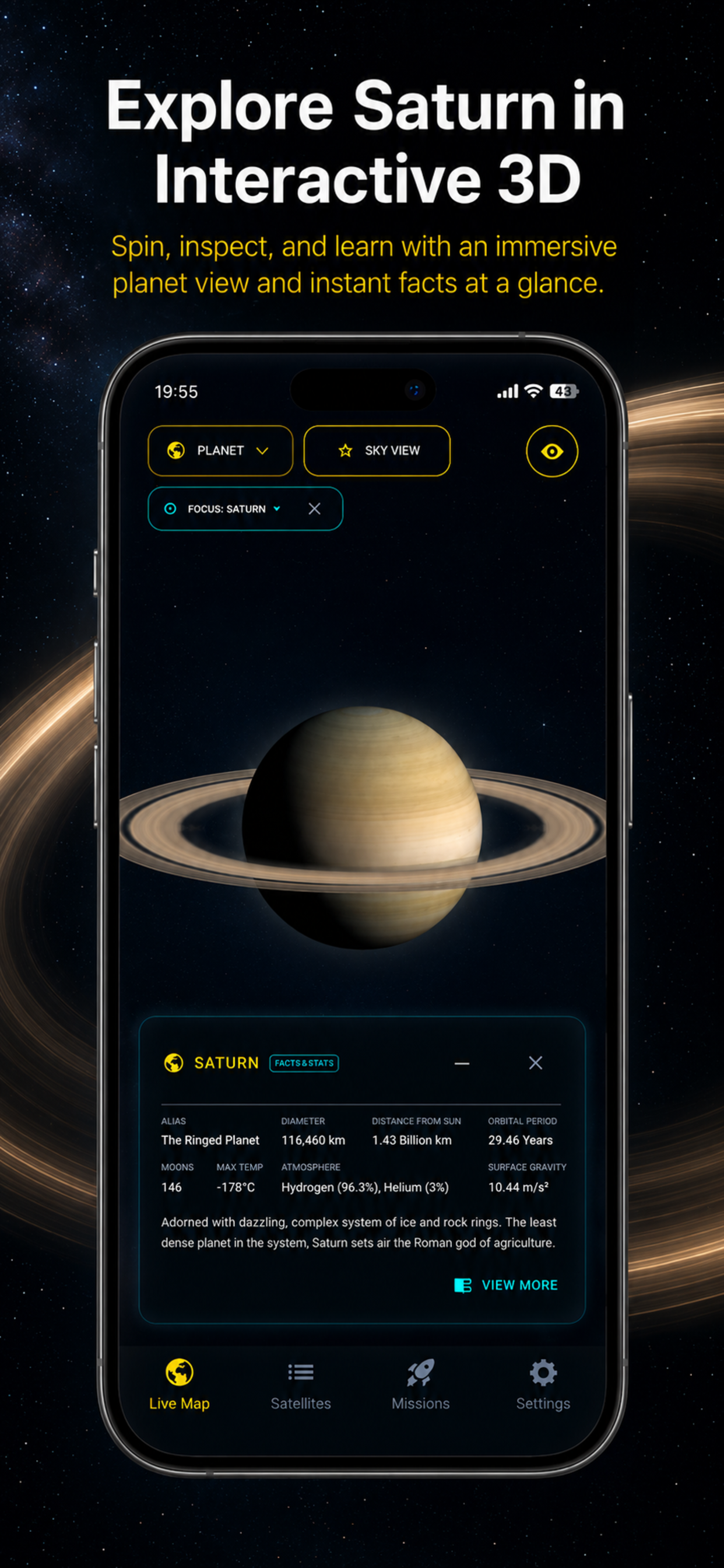 SkyLive: Satellite Tracker screenshot 7