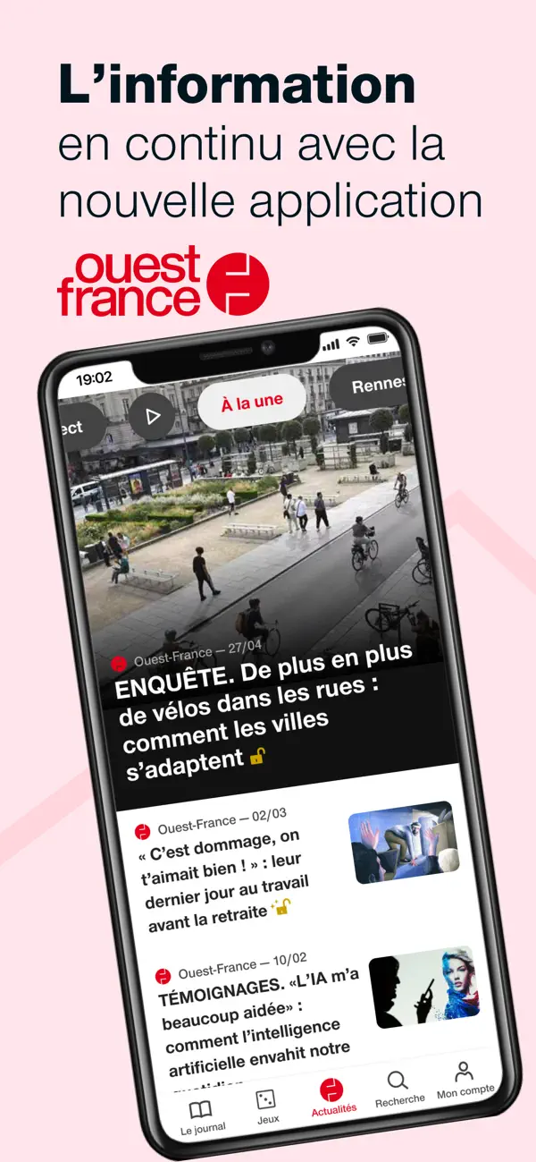 Screenshot #1 pour Ouest-France, l'info en direct