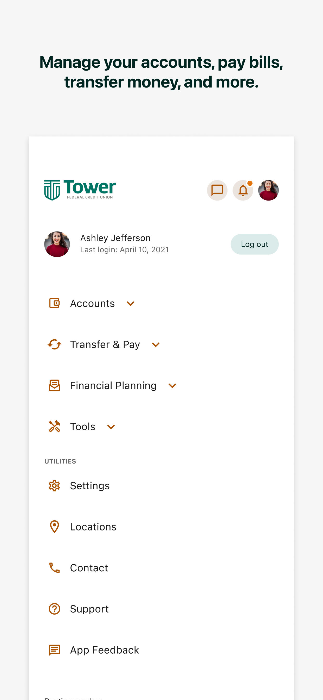 Tower Federal Credit Union screenshot 4