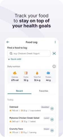 Dario Health iPhone screenshot