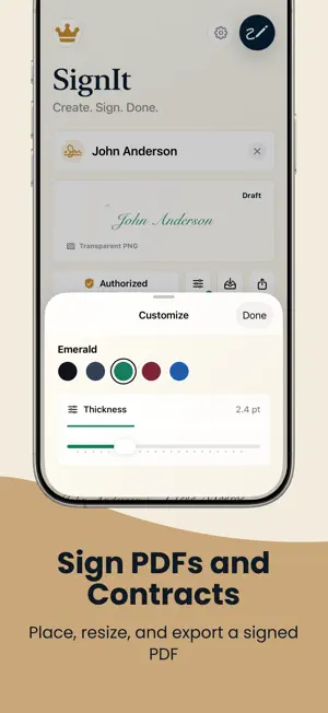Signature Generator - SignIt screenshot 4