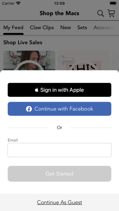 Shop the Macs Screenshot
