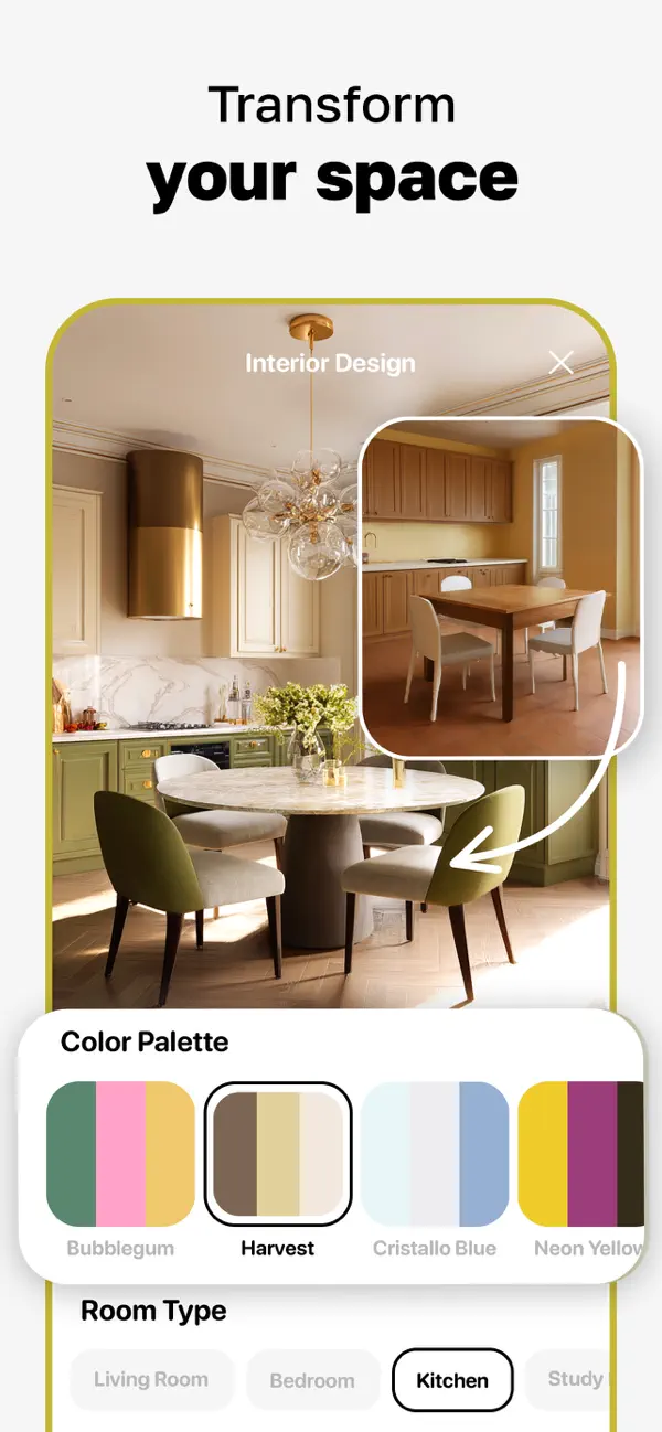Screenshot #2 pour AI Home Design: DecoLab